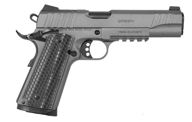 EAA MC1911S 38 Super 5'' Tungsten 9RD Pistol