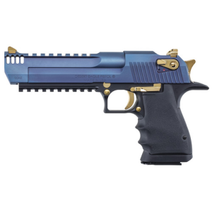 MAGNUM RESEARCH Desert Eagle L6 50 AE 6" 7rd - Carbo Blue & Titanium
