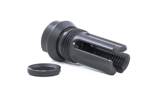 Breek Arms - Flash Hider, 9mm, 5/8x24, 13/16x16 Outside Threads - BRK4059