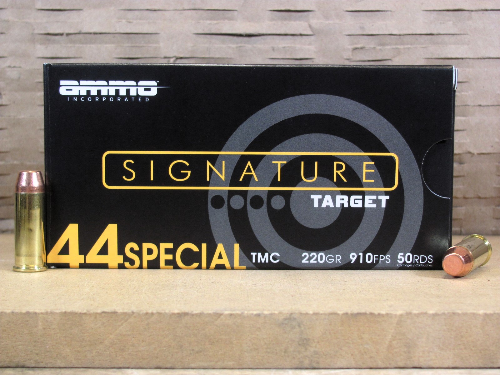 50 Round Box – 44 Special 220 Grain TMC Signature – Ammo Inc Closeout