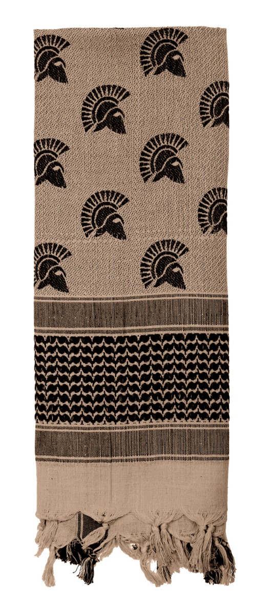Rothco Spartan Shemagh Tactical Desert Keffiyeh Scarf - Tan