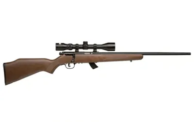 SAVAGE ARMS Mark II GXP Hardwood Scoped Package