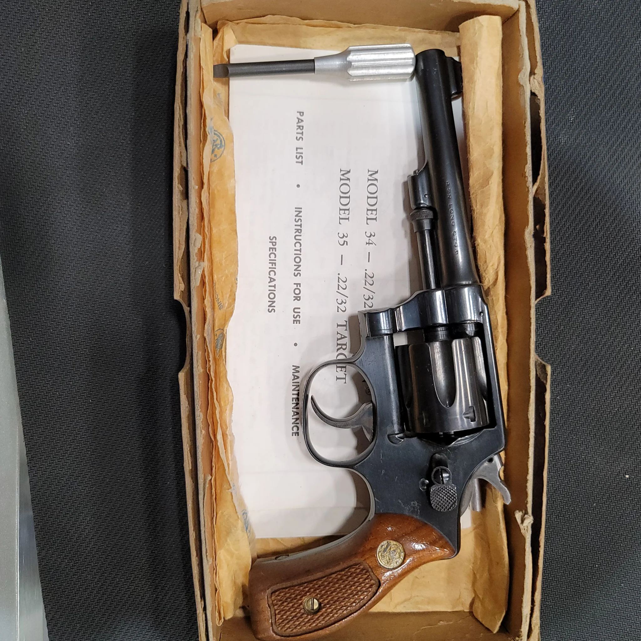 SMITH & WESSON MODEL 34-1 (Used)