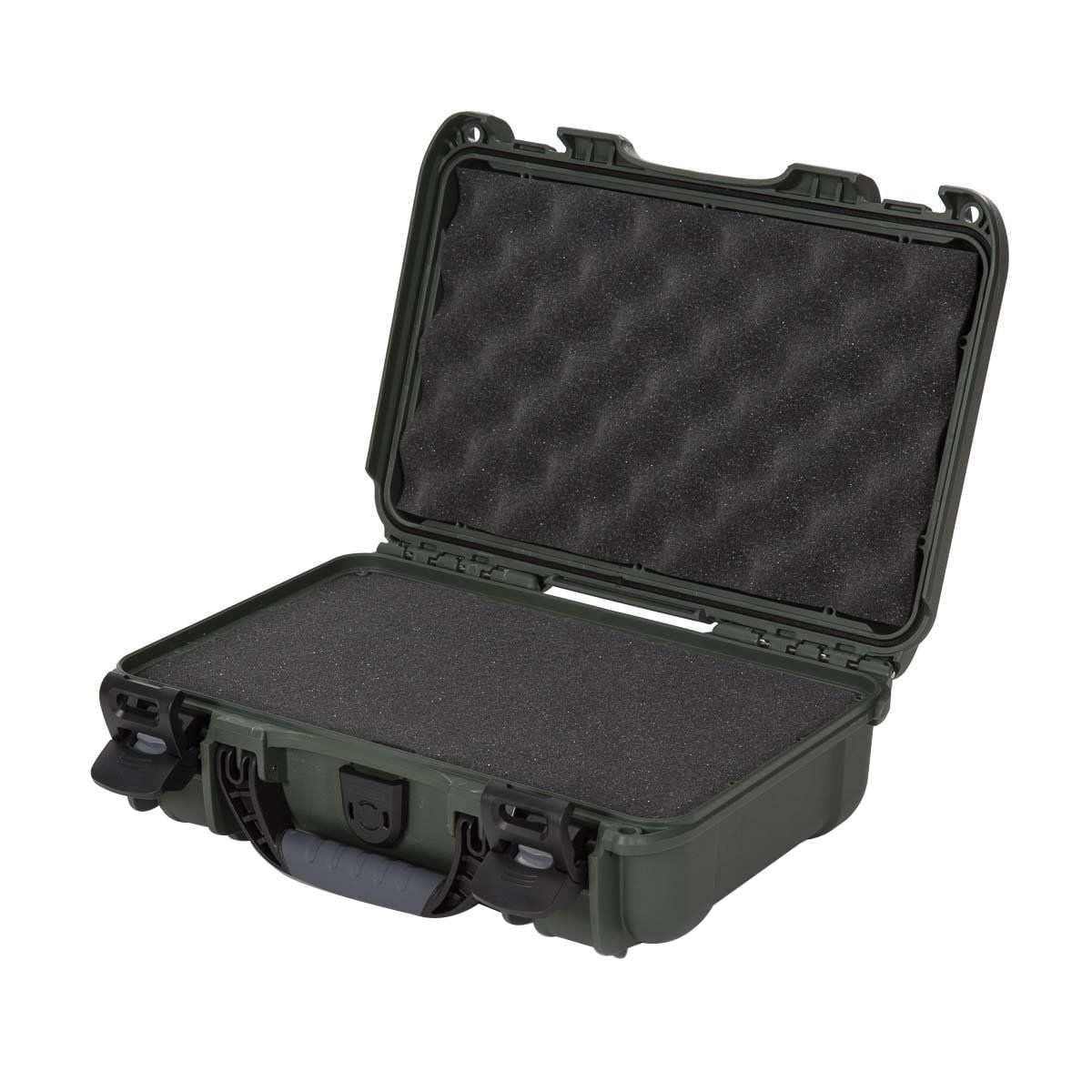 Organize with Precision Nanuk 909 NK-7 Resin Case with Cubed Foam in Olive - 909-1006
