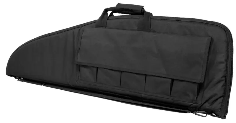 NcStar CV290740 VISM Rifle Case Black PVC Nylon w/ Foam Padding Double Zippers Carry Handle ID Holder
