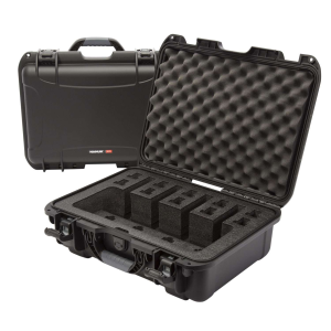 Nanuk 925-4UP1 925 4 UP Pistol Case 18 Black Handgun Polymer