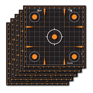 ALLEN EZ Aim Adhesive Splash Sight-In Grid 12 x 12 5Pk
