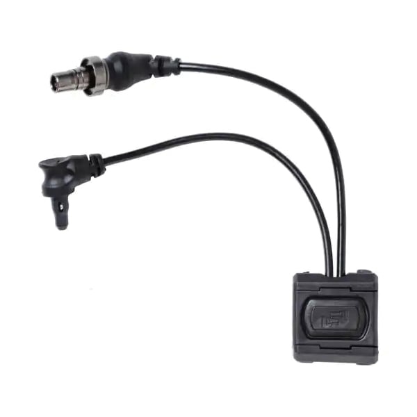 Unity Tactical ModButton Lite Dual Lead/Sync Remote Switch Polymer 1.30" - Durable - MBL2-BLK-SF-CL-7