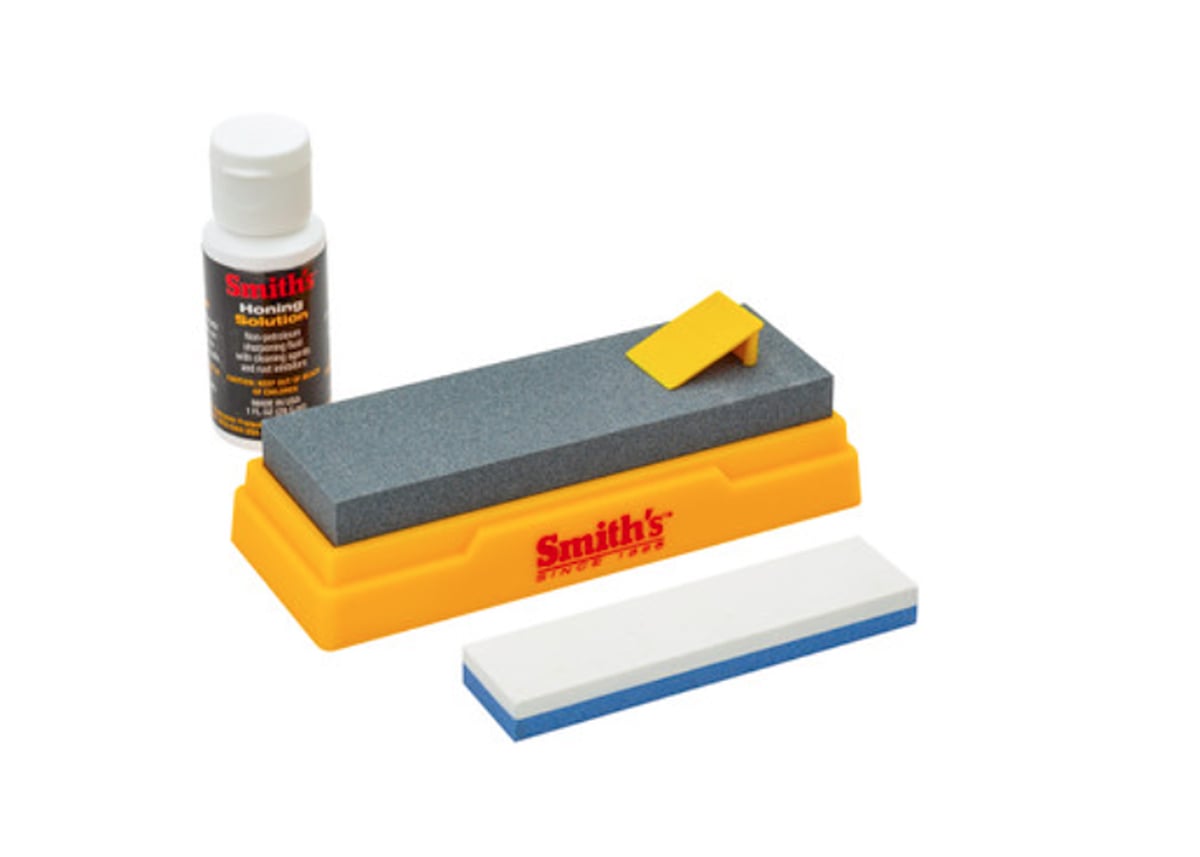 Smiths Products Combination Bench Stone Kit, Gray/Yellow