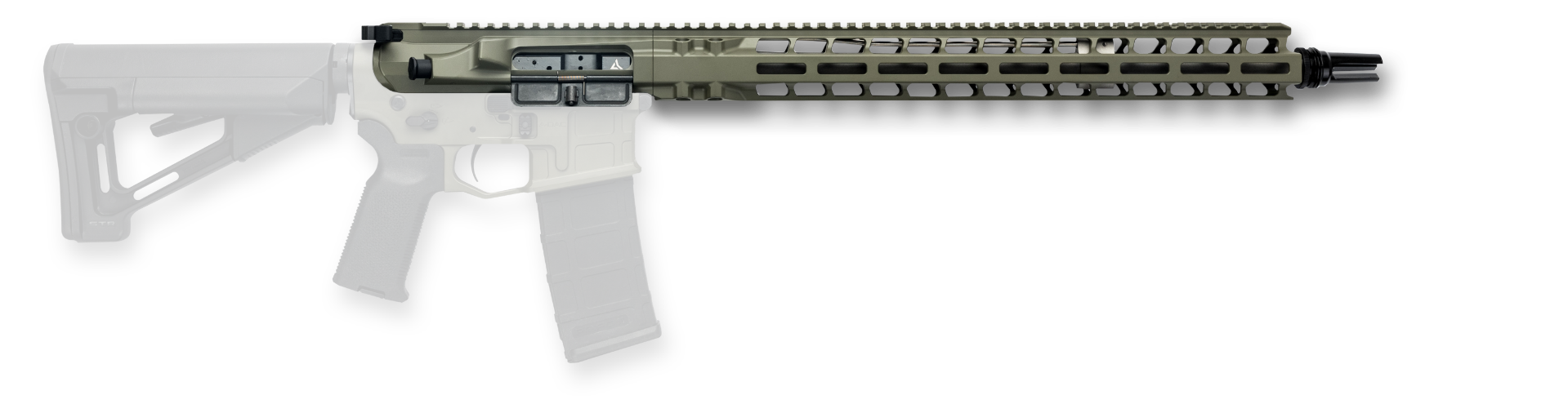 Radian Weapons Model 1 17.5" MOE Upper .223 Wylde 1:8 M-LOK Rail Intermediate-Length with BCG and CH, Radian OD - R0481