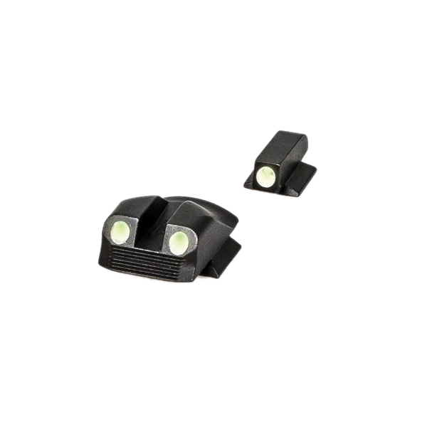 Kimber Night Sight Set Front/Rear, Green/Black
