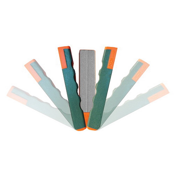 AccuSharp Paddle Diamond Sharpener, Gray/Orange - Paddle-Style Diamond Sharpener - 077C