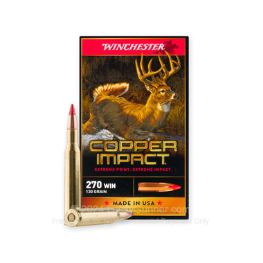 Winchester Deer Season 270 Winchester 130 Grain CEP Lead Free
