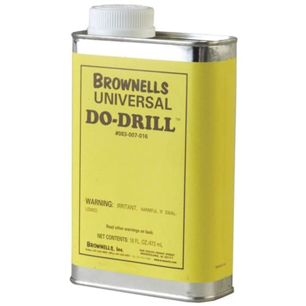 Brownells Universal Do-Drill 8" x 3.50" x 3.50" Cutting Oil, 16 oz Bottle