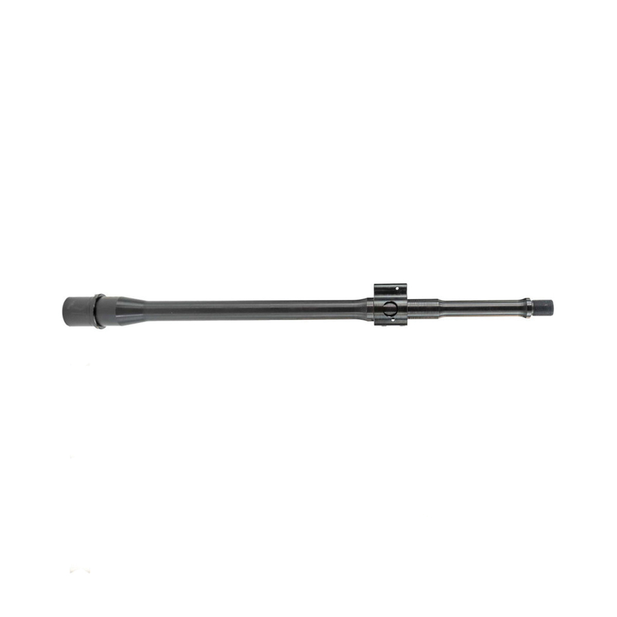 Faxon Firearms Mid-Length Button Rifled Gunner Barrel w/Pinned Gas Block 5.56x45mm 14.50", Black