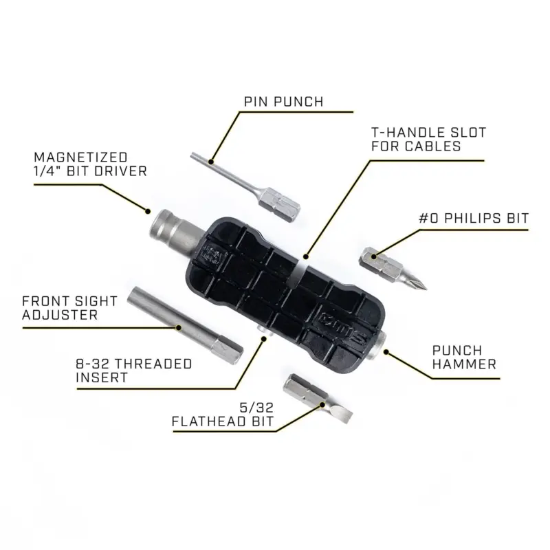 Otis Technology 8-in-1 Pistol T Tool