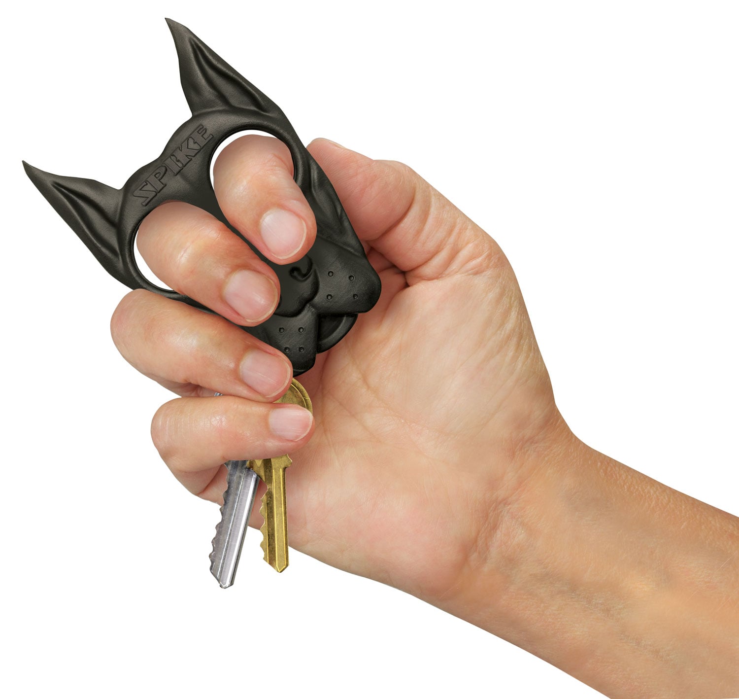 PS Products Spike Self Defense Keychain, Black - SPIKEBK