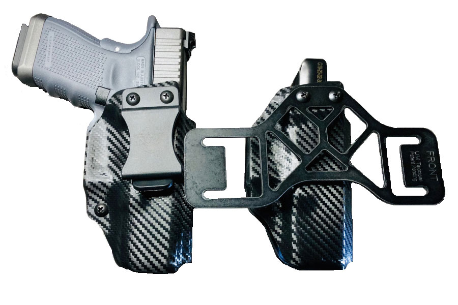UM Tactical Qualifier Taurus GX4 RH IWB/OWB Holster, Black - QU-TAU-GX4-RH