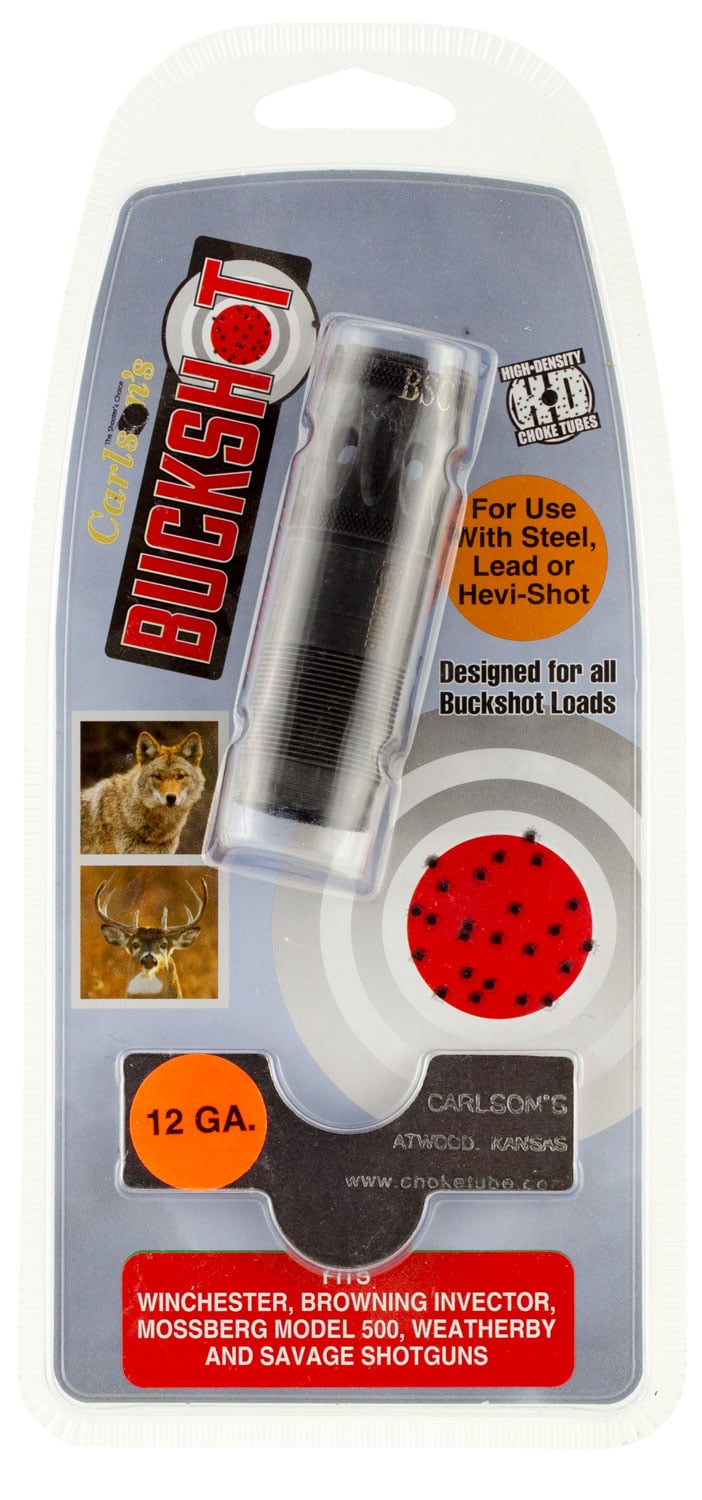 Carlson's Choke Tubes 12 Gauge Winchester Ported Extended Choke Tube, Black - 17799