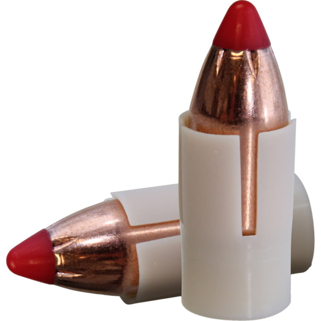Traditions Smackdown .45 Caliber Rifle Bullets 200 grain Super Shocked Tip 15 Bullets Copper/Red