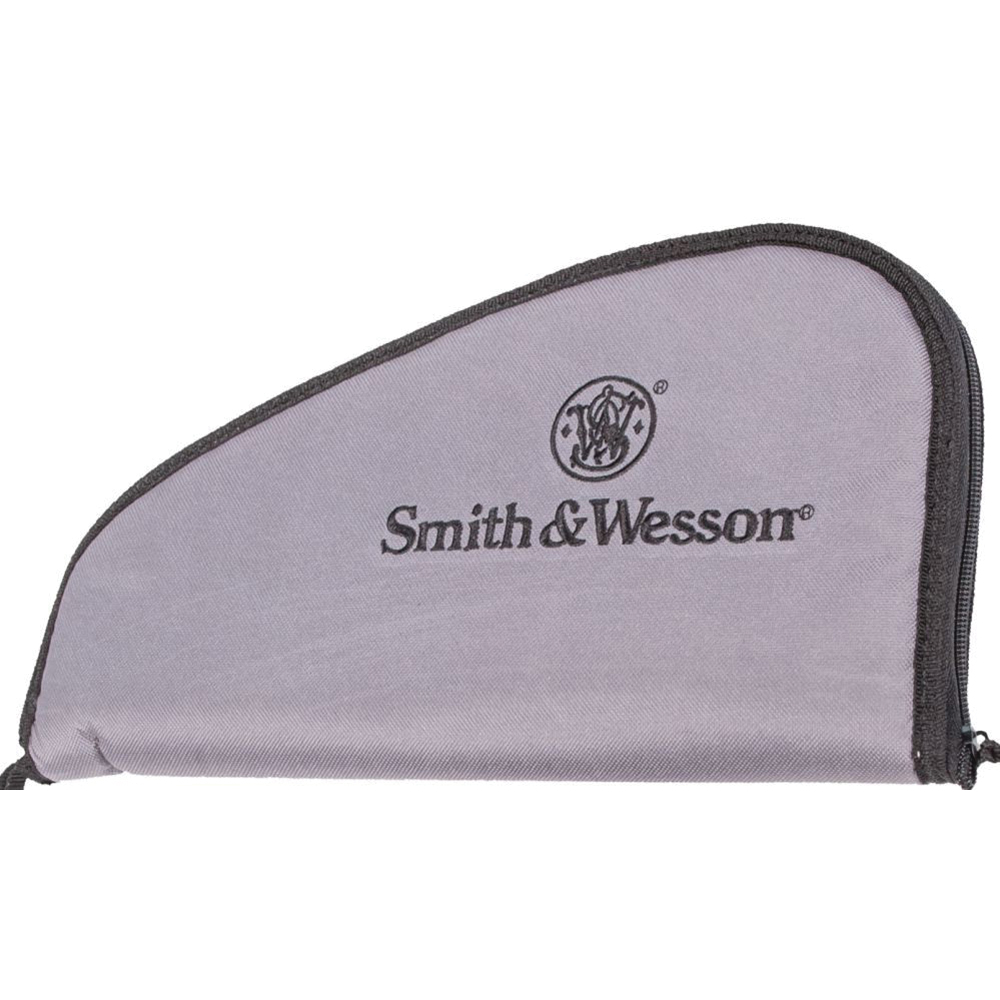 Smith & Wesson M&P Defender Handgun Case, Medium, Smooth Gray/Black - 110019