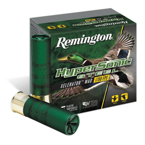 Remington HyperSonic Steel Shotshells 12 ga 3 in 1-1/4 oz #4 1700 fps 25/ct