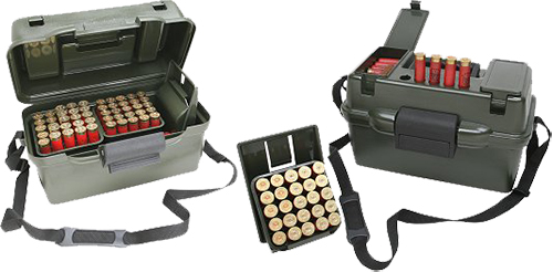 MTM Case Gard 12 Gauge 100 Round Hunter Box, Wild Camo - SH1001209