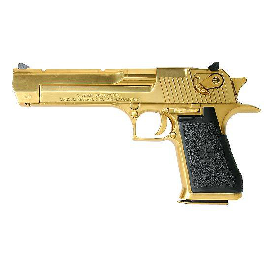 Magnum Research Desert Eagle .44 Mag 6" Titanium Gold
