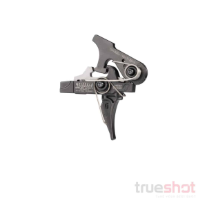 Geissele - SSA X with Lightning Bow - 4 lb - 2 Stage - Semi-Curved - Black - AR-15 Trigger