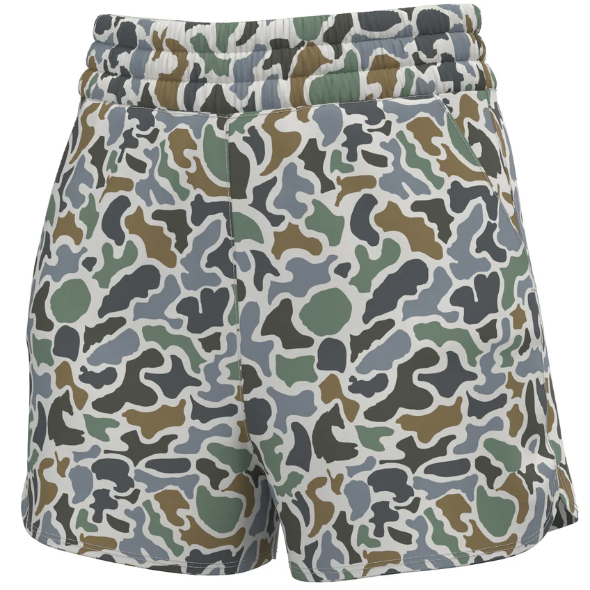 Local Boy Local Girl High Waisted Volley Shorts, Localflage Bluff - Small