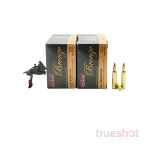 BUNDLE DEAL: Hiperfire Hipertouch Competition Single Stage Straight AR-15 Trigger and 200 Rounds of Ammo - PMC 223 55 Grain