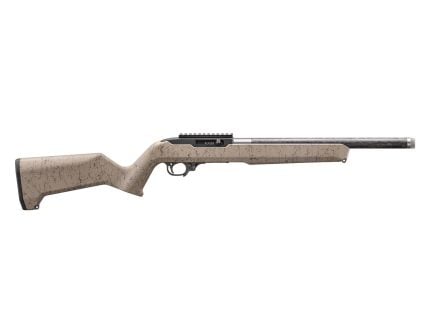 Ruger 10/22 Carbon Fiber .22 LR 10rd 16.1" Semi Auto Rifle, Speckled FDE - 32047