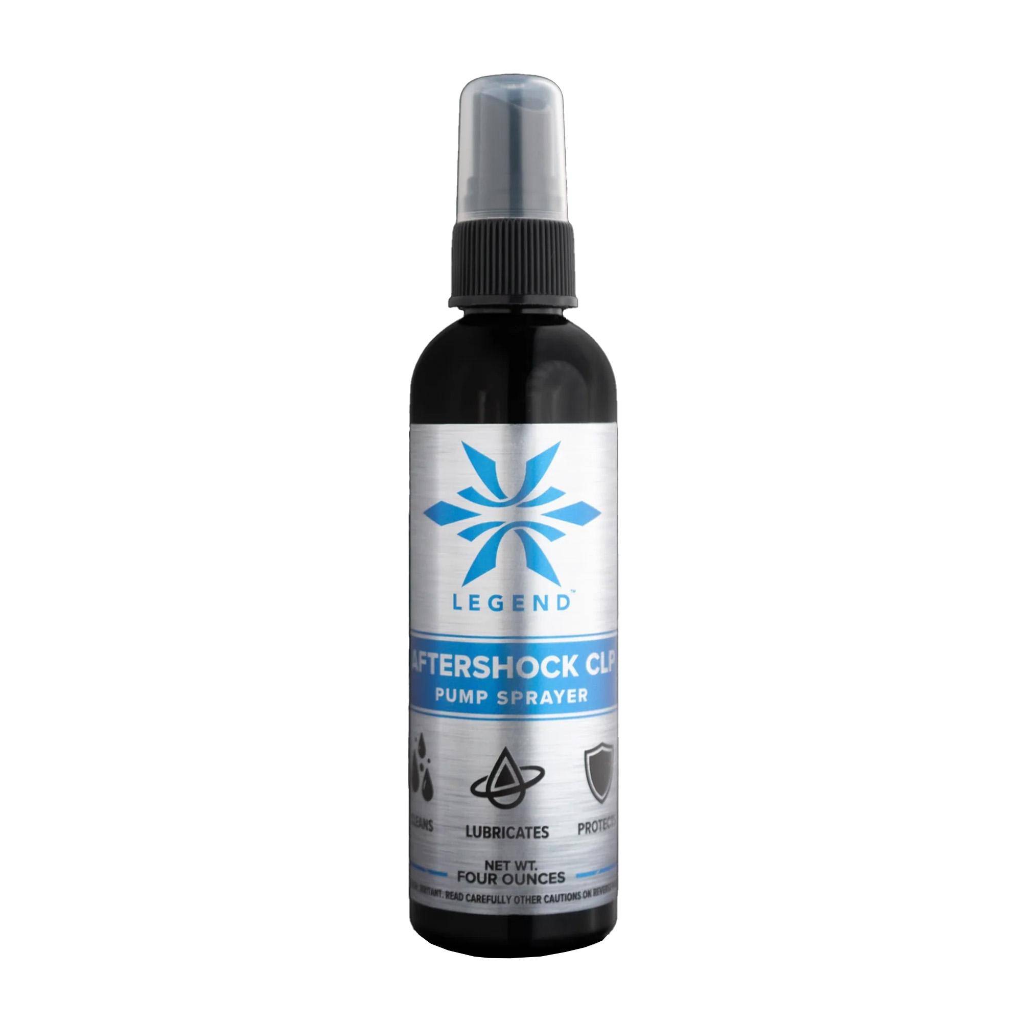 Legend Aftershock CLP Pump Spray 4oz - Cleaner Lubricant Protectant
