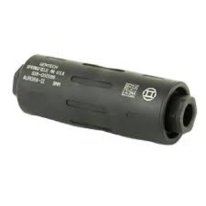 GEMTECH Aurora II 9mm 3.5" Aluminum Black Suppressor