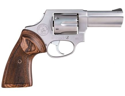 Taurus 856 Executive Grade 3" 38 Special Revolver, Satin Stainless - 2-856EX39CH