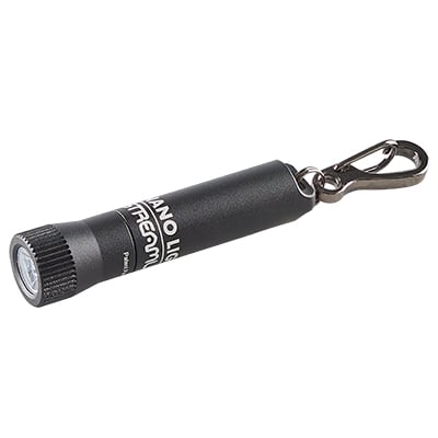 Streamlight Nano Light II Miniature Keychain Flashlight, 20 lm Black
