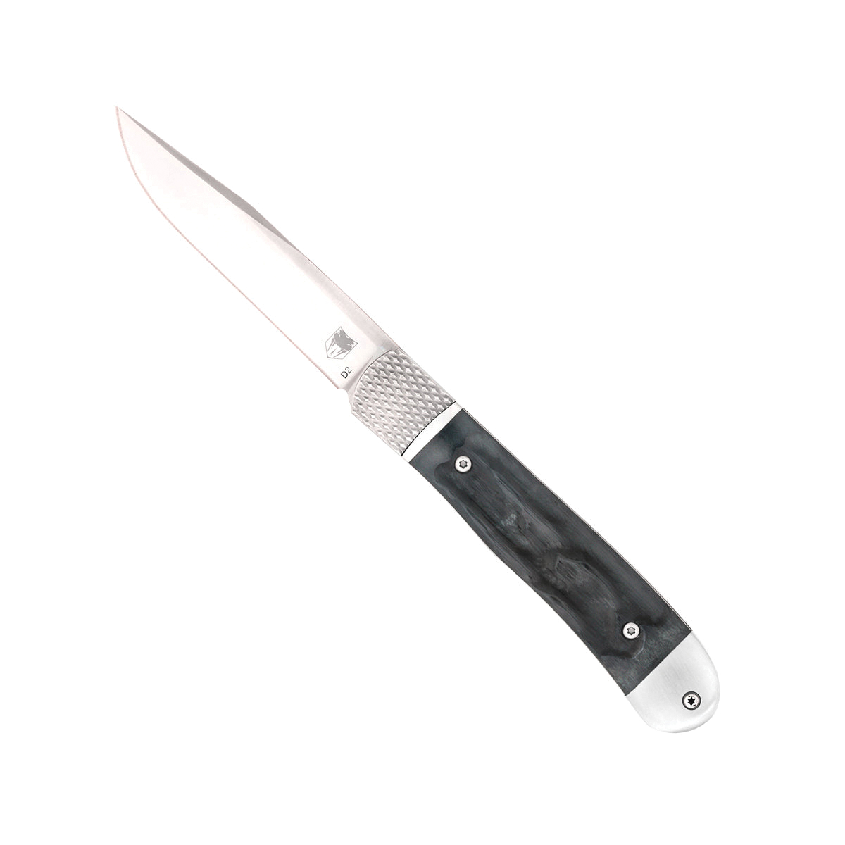 Cobra TEC Knives LLC Trapper Hidden Release Folding Knife Drop Point, Black
