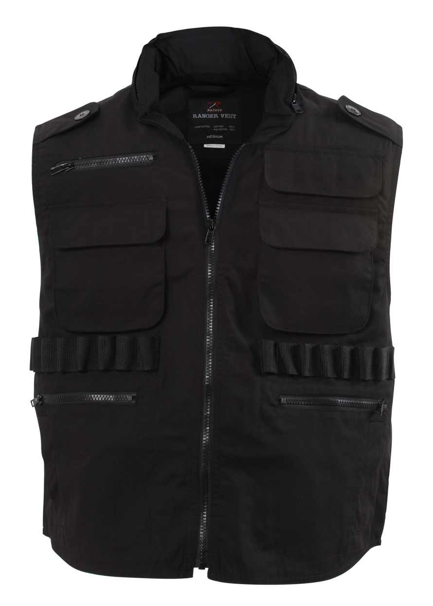 Rothco Ranger Vest - Black, X-Large