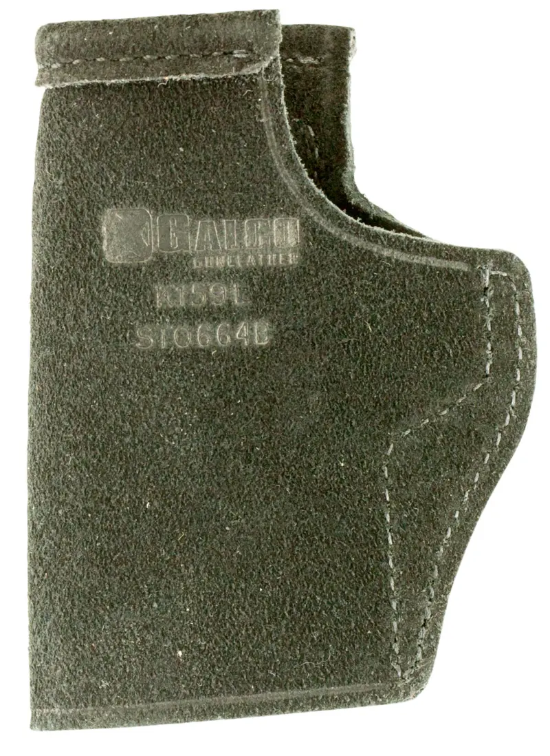 Galco STO664B Stow-N-Go IWB Black Leather Belt Clip Fits Sig P938 Right Hand