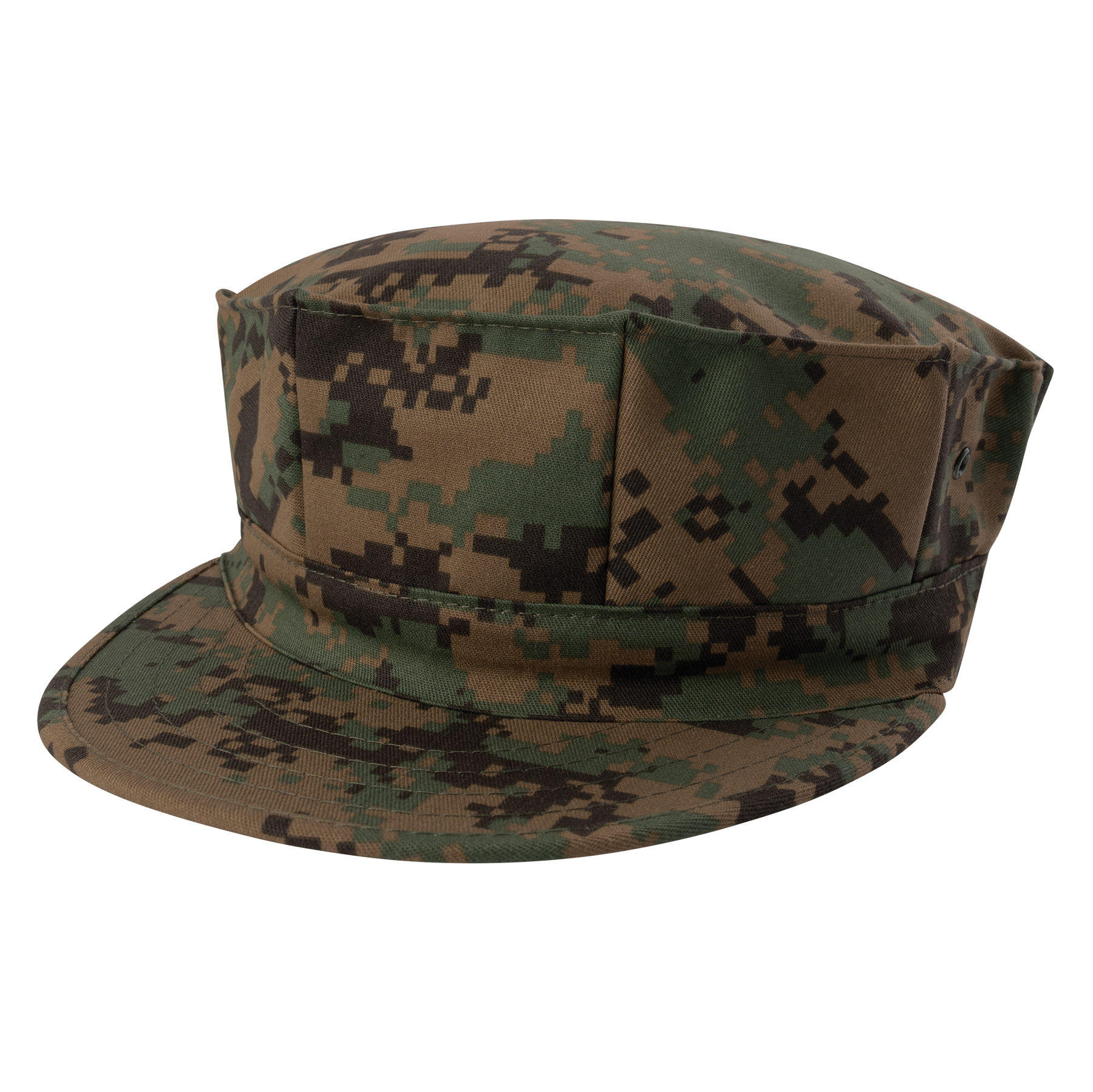 Rothco 8 Point Military Cap - Woodland Digital Camo, Medium