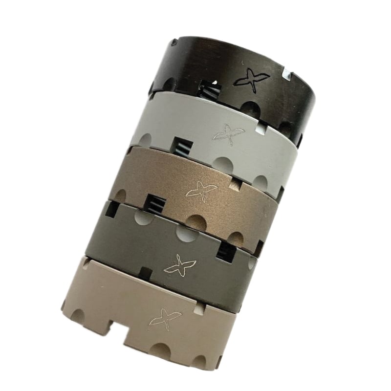 Forward Controls Design CN5F A5 Castle Nut, Burnt Bronze