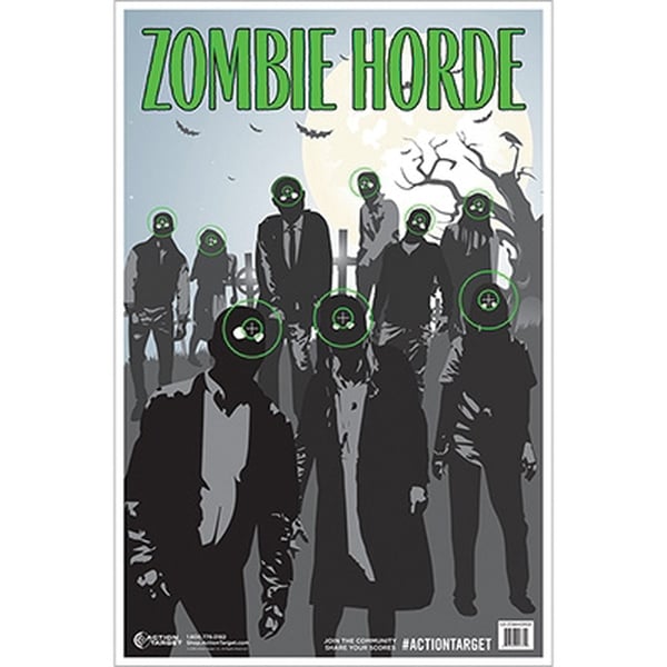 Action Target Zombie Horde Target