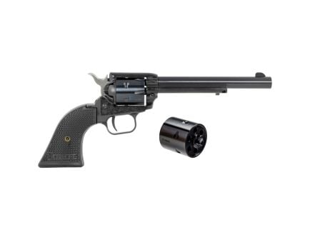 Heritage Rough Rider .22LR/WMR 6rd 6" Revolver, Black - RR22MB6PG