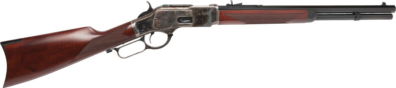 Cimarron 1873 Saddle Rifle .44-40 Win 18" Blued Walnut