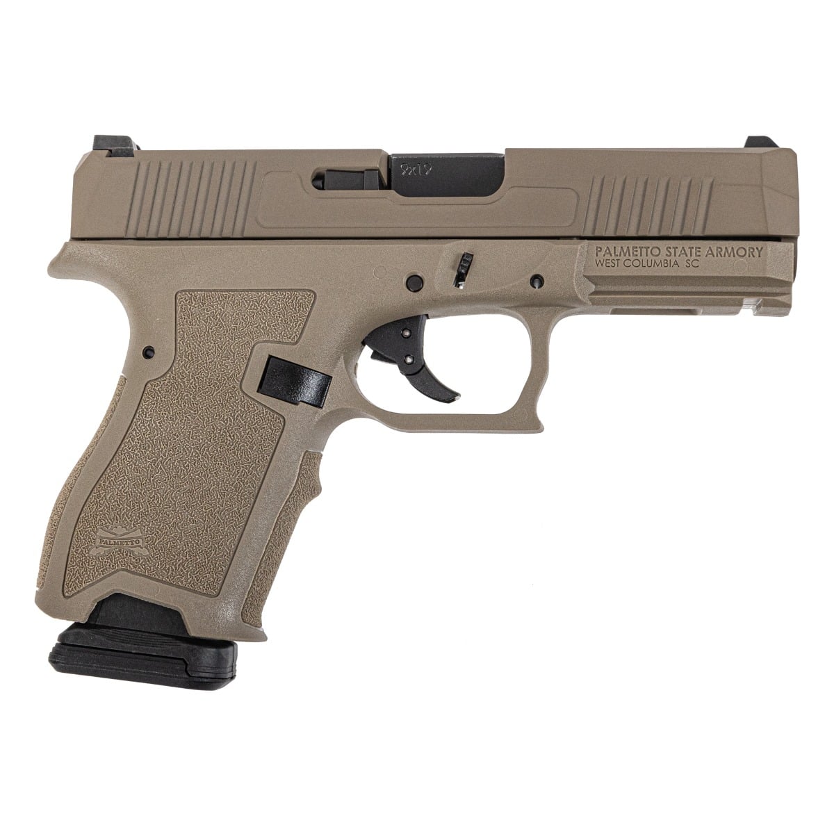 PSA Dagger Compact 9mm Pistol With Extreme Carry Cuts, Flat Dark Earth