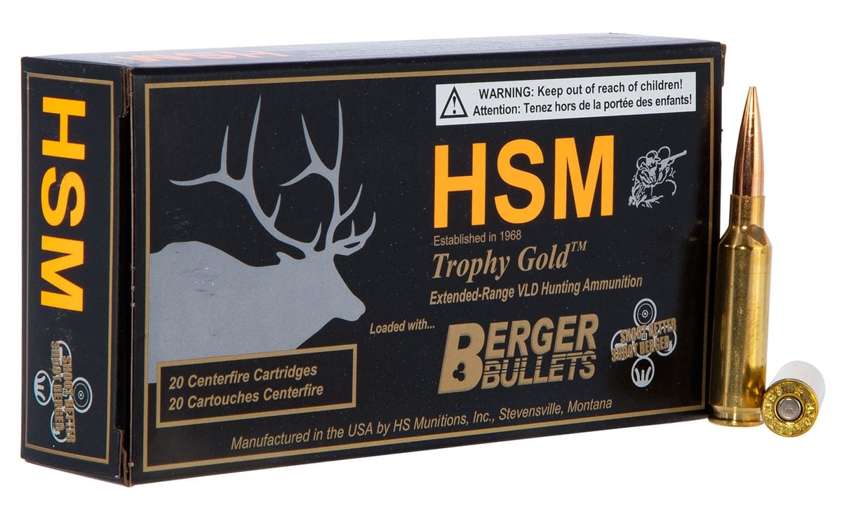 HSM TG 6.5 CM 140GR BERGER – MATCH HUNT VLD 20RD 25BX/CS - No Credit Card Fees - Low, flat rate shipping