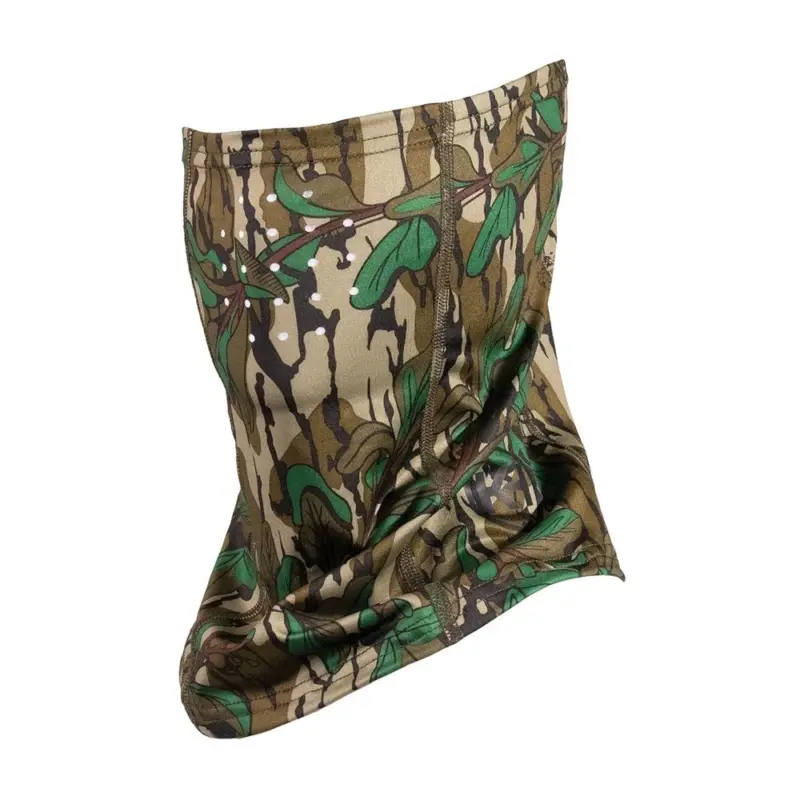Knight Hale Run N' Gun Gaiter Mask One Size Mossy Oak Original Greenleaf