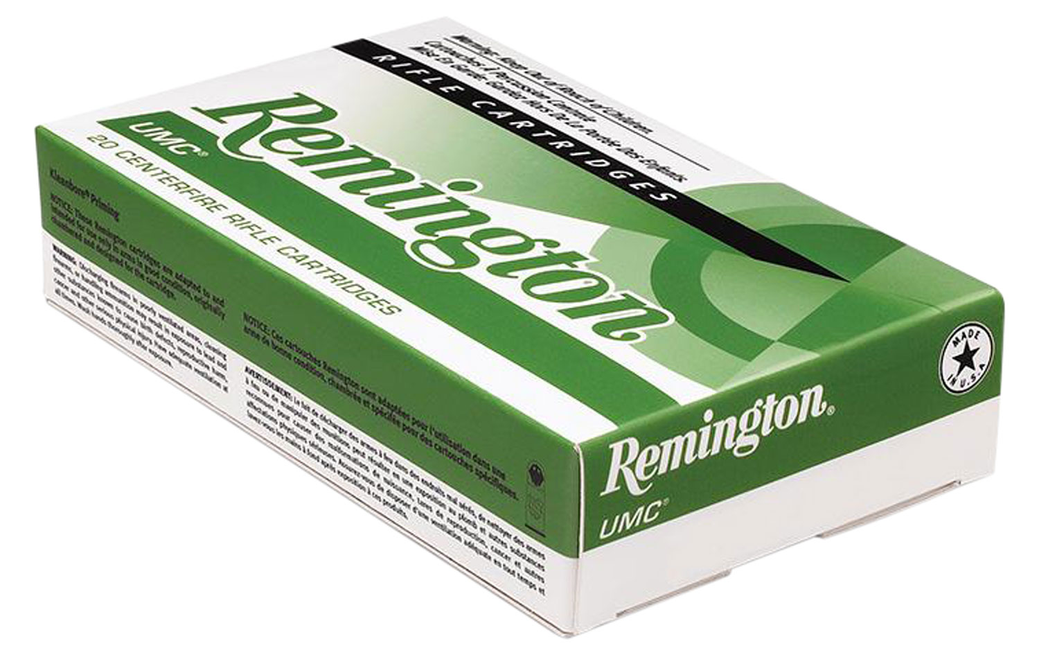 Remington UMC 45 gr Jacketed Hollow Point .223 Rem Ammo, 50/box - L223R7V
