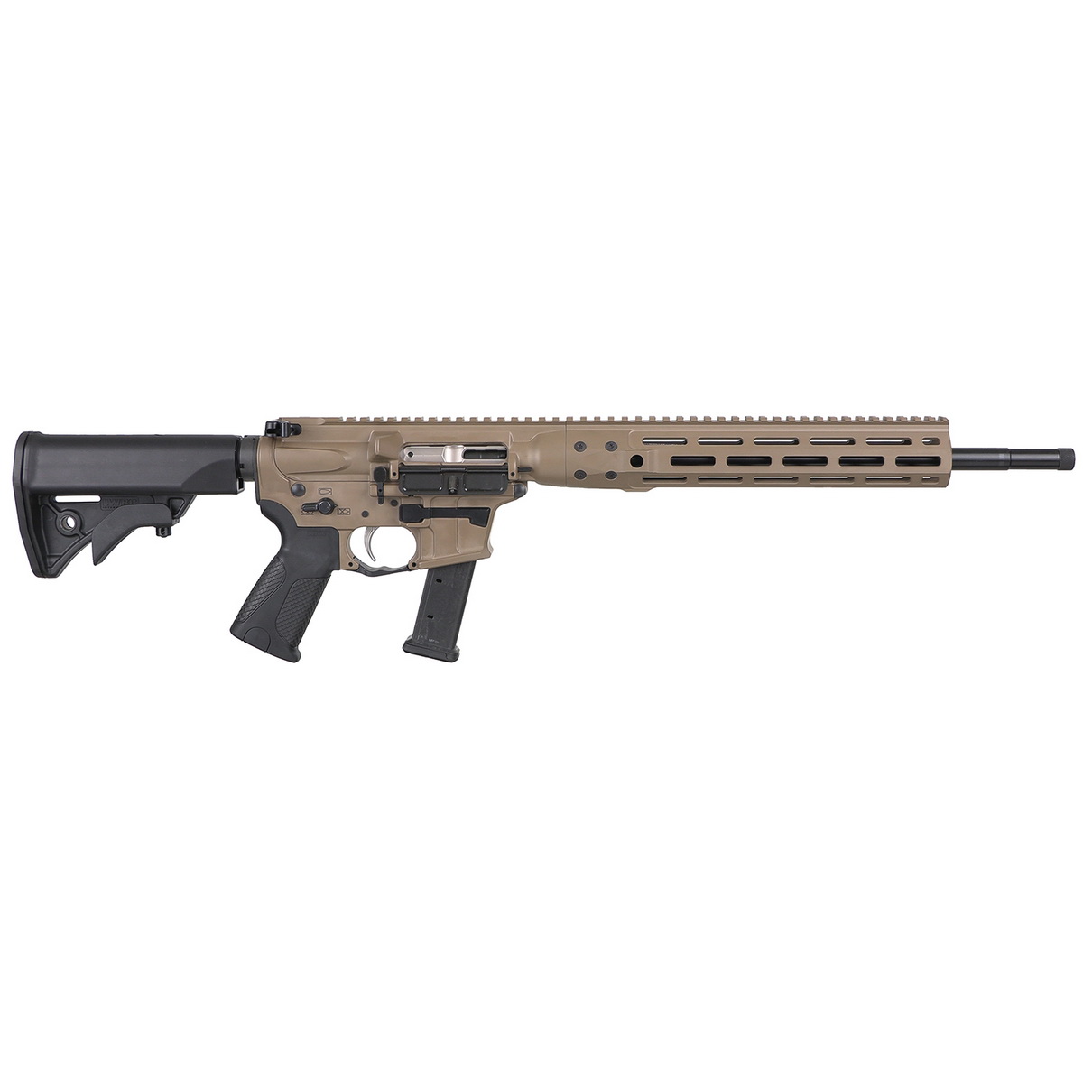 LWRC International IC-9 9mm 16" AR Rifle, Flat Dark Earth - ICR9CK16