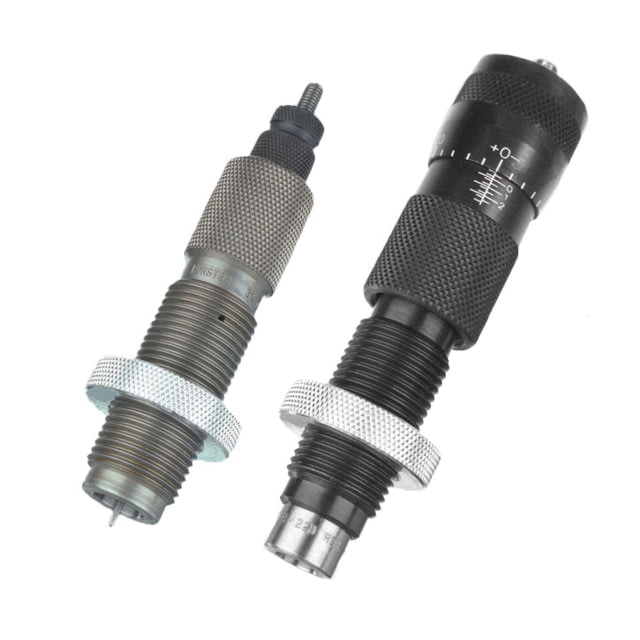 Forster 243 Win Ultra Micrometer Seater & Full Length Sizing Die Set